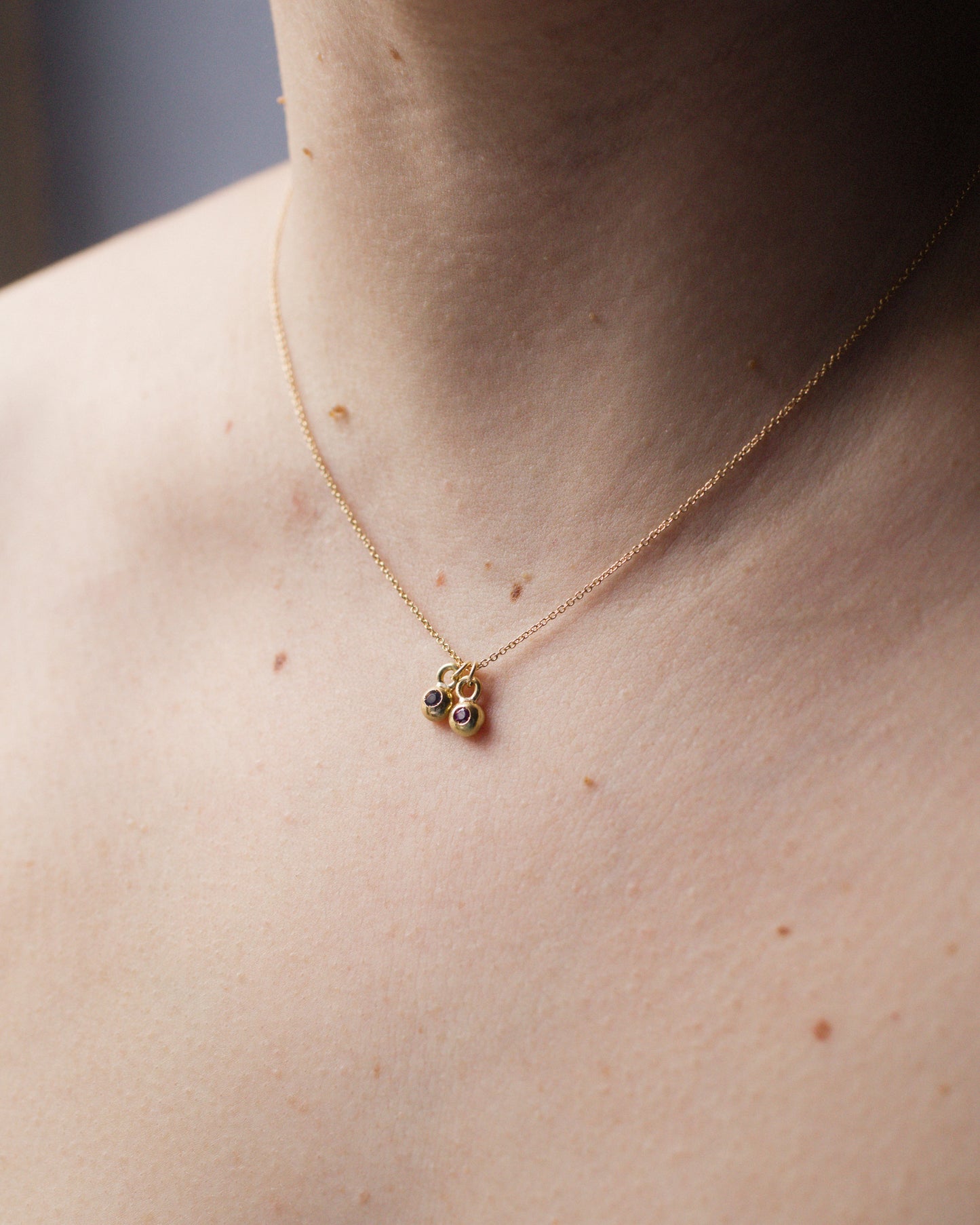 Pendente achillea 9kt