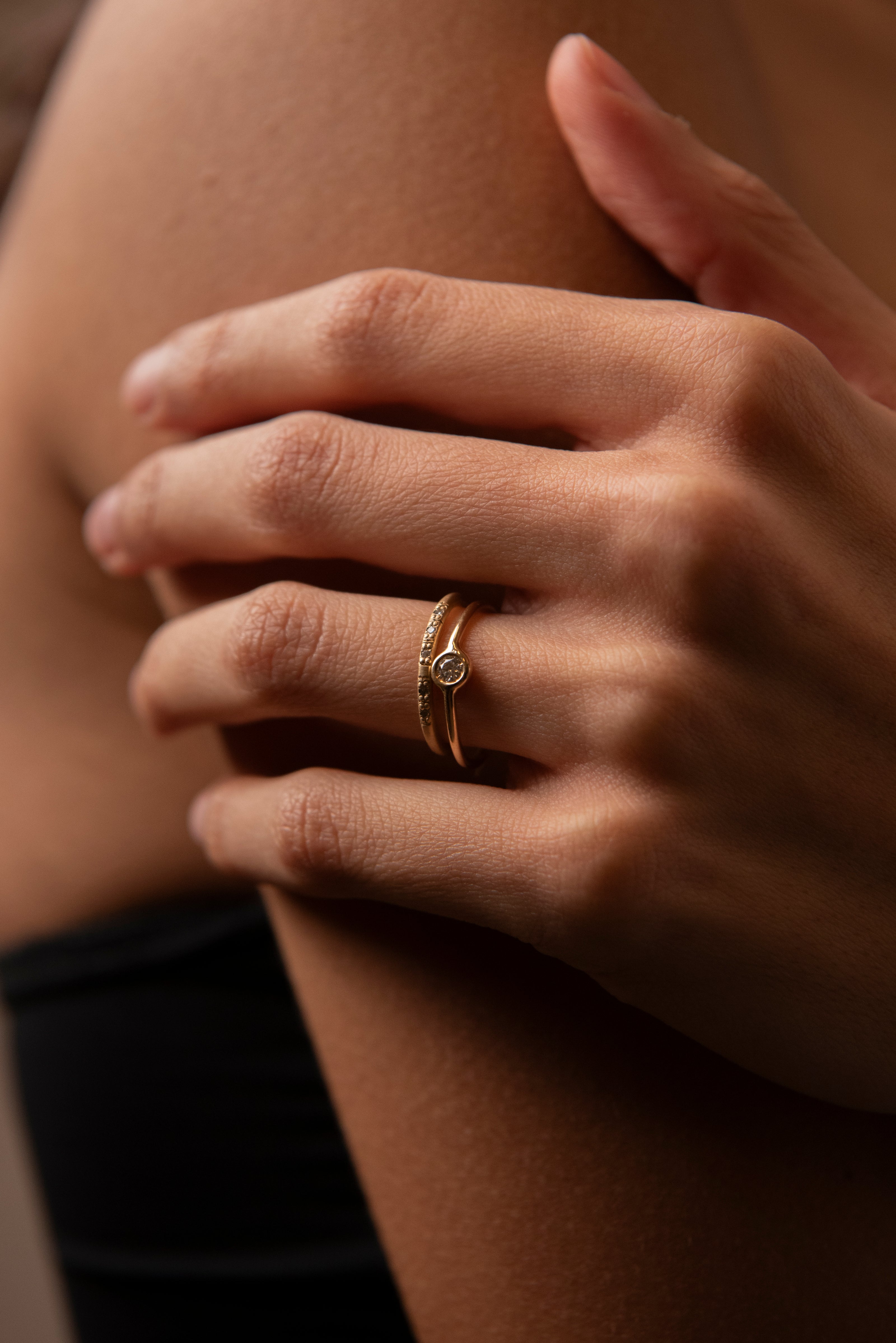 Anello oro e diamanti 