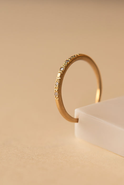 Anello oro e diamanti "Ti Amo"