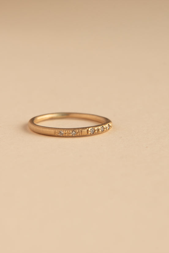 Anello oro e diamanti "Ti Amo"