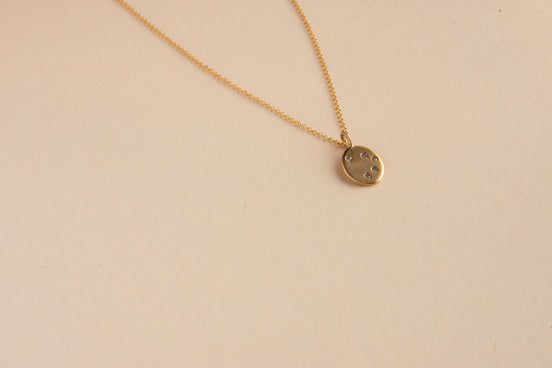 Pendente oro e diamanti "Ti Amo"