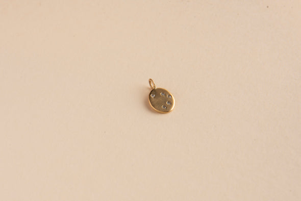 Pendente oro e diamanti "Ti Amo"