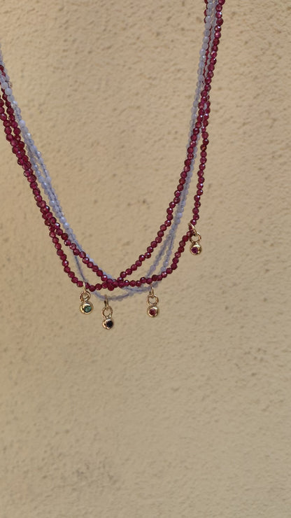 Pendente achillea 9kt